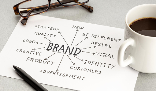 Brand discussion with notes